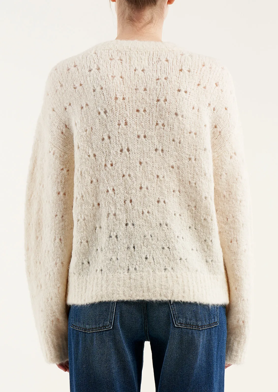 Abot Birdseye Knit Sweater