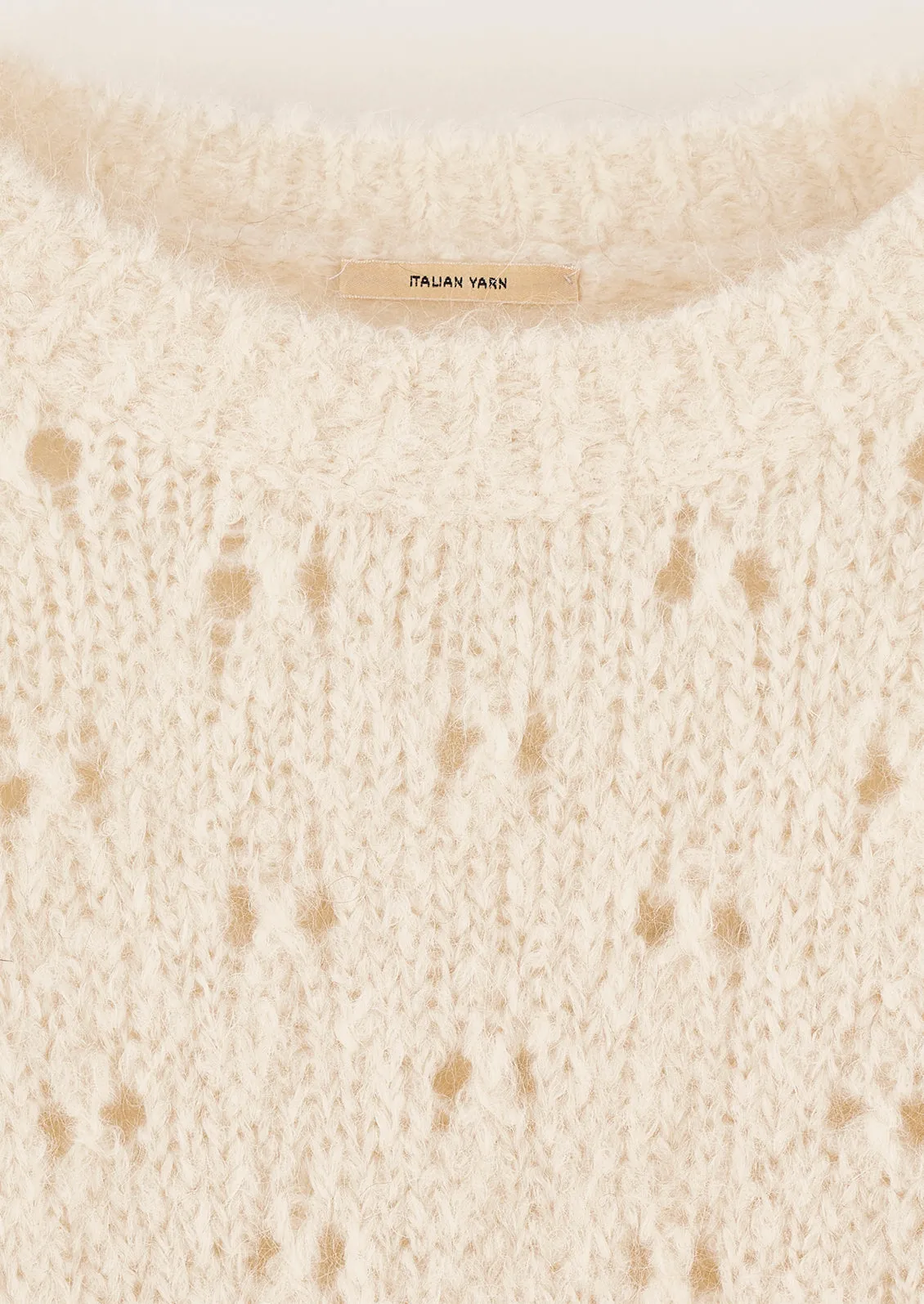 Abot Birdseye Knit Sweater