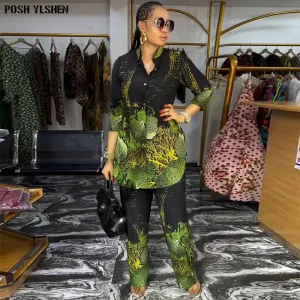 African 2-Piece Pants Sets – Women's Outfit