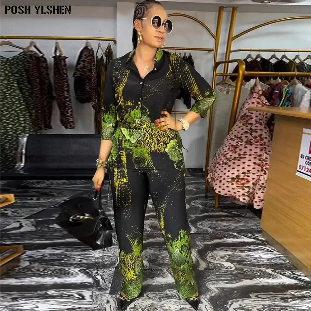 African 2-Piece Pants Sets – Women's Outfit
