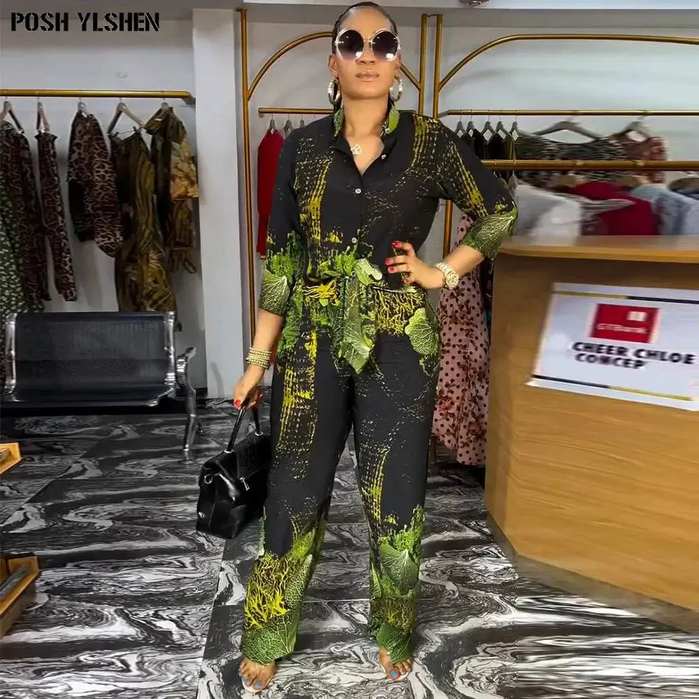 African 2-Piece Pants Sets – Women's Outfit