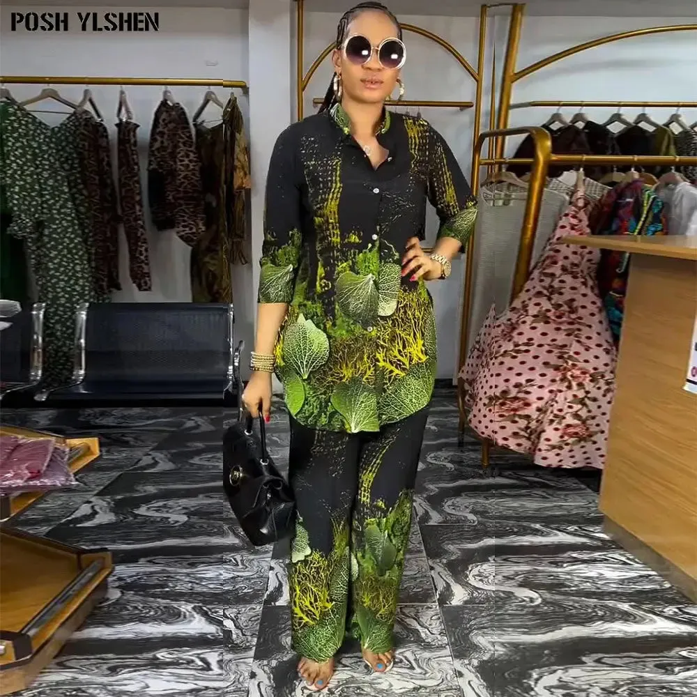 African 2-Piece Pants Sets – Women's Outfit