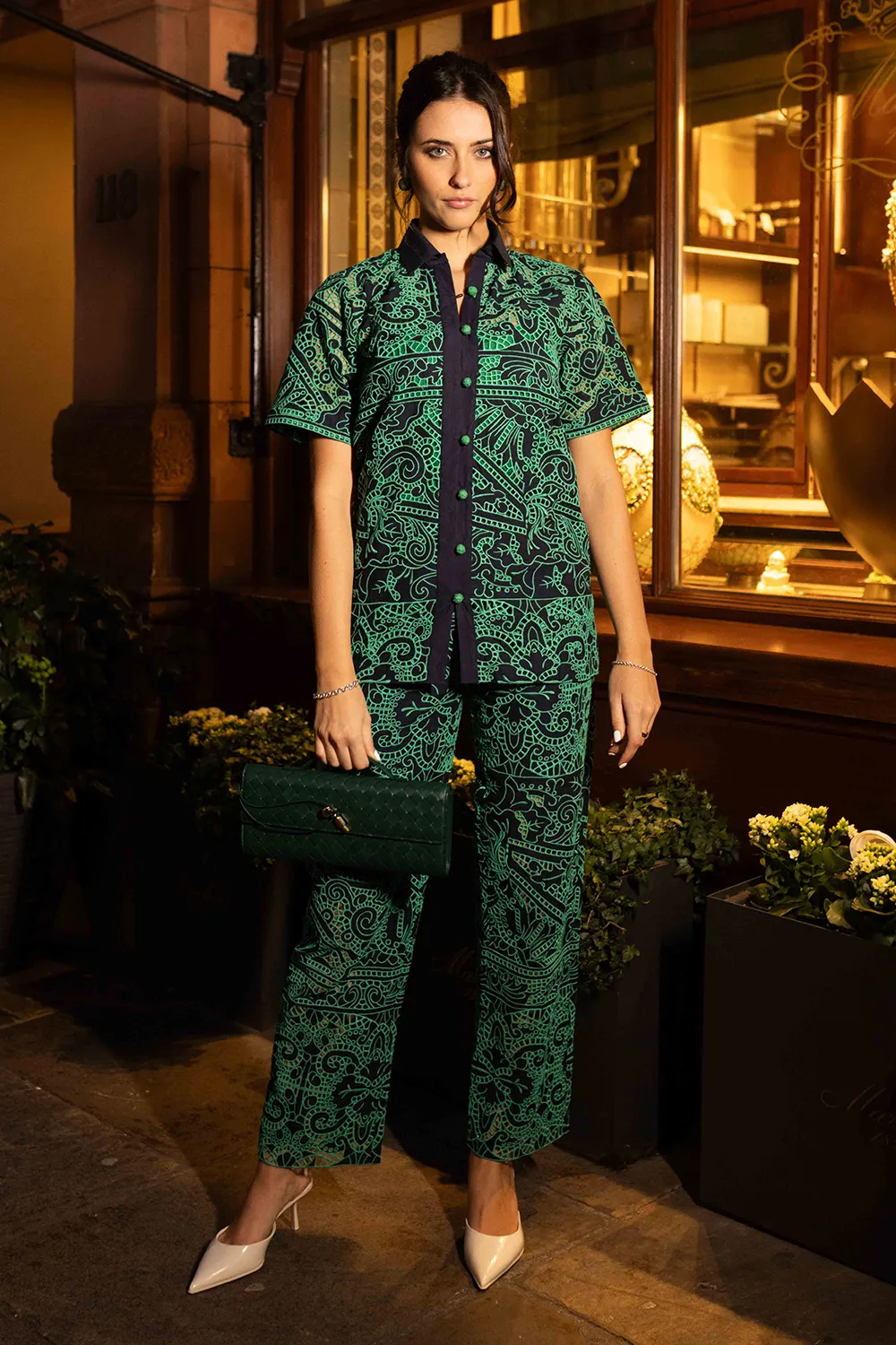 Alaya Shirt with Marlyn Pants
