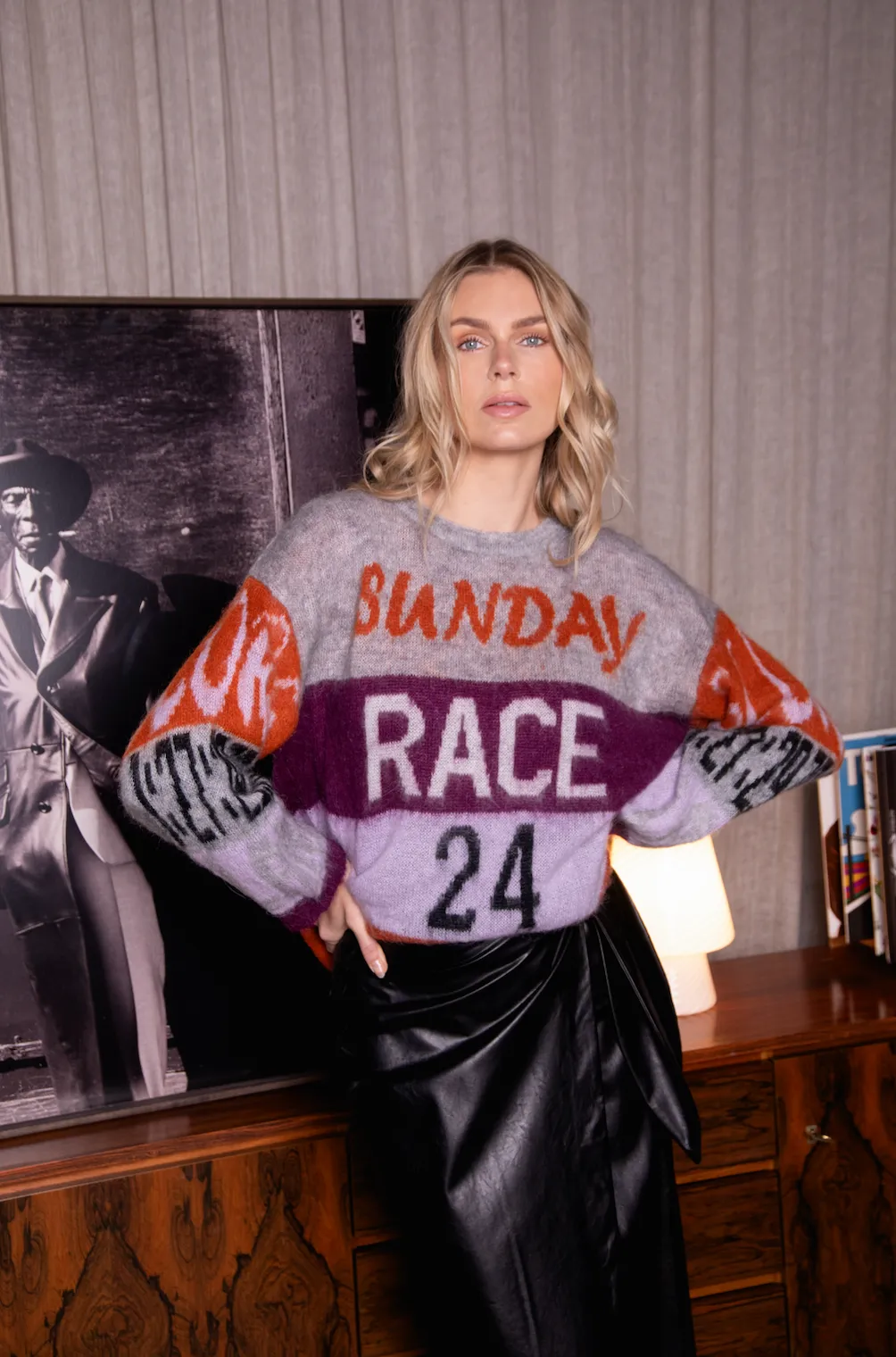 Amaya Race knitwear
