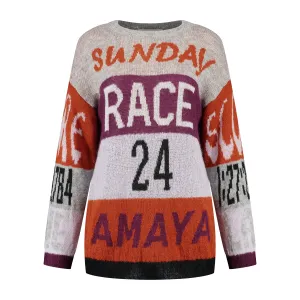Amaya Race knitwear