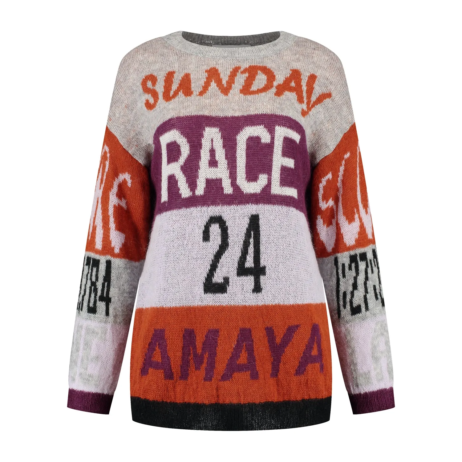 Amaya Race knitwear