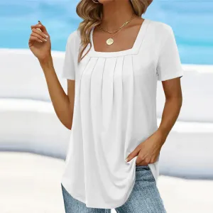 Athena - Pleated Blouse