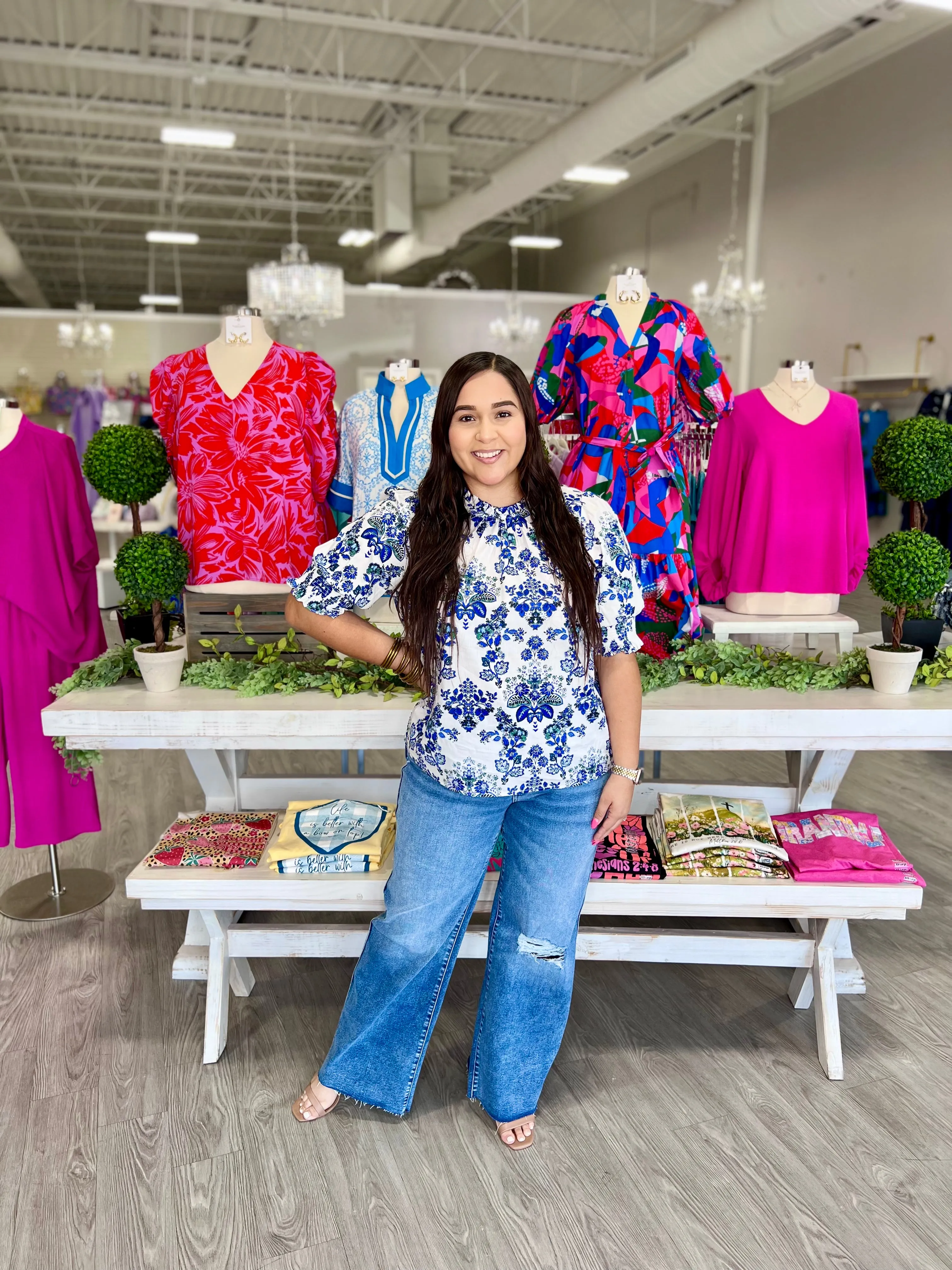 BIANCA FLORAL TOP
