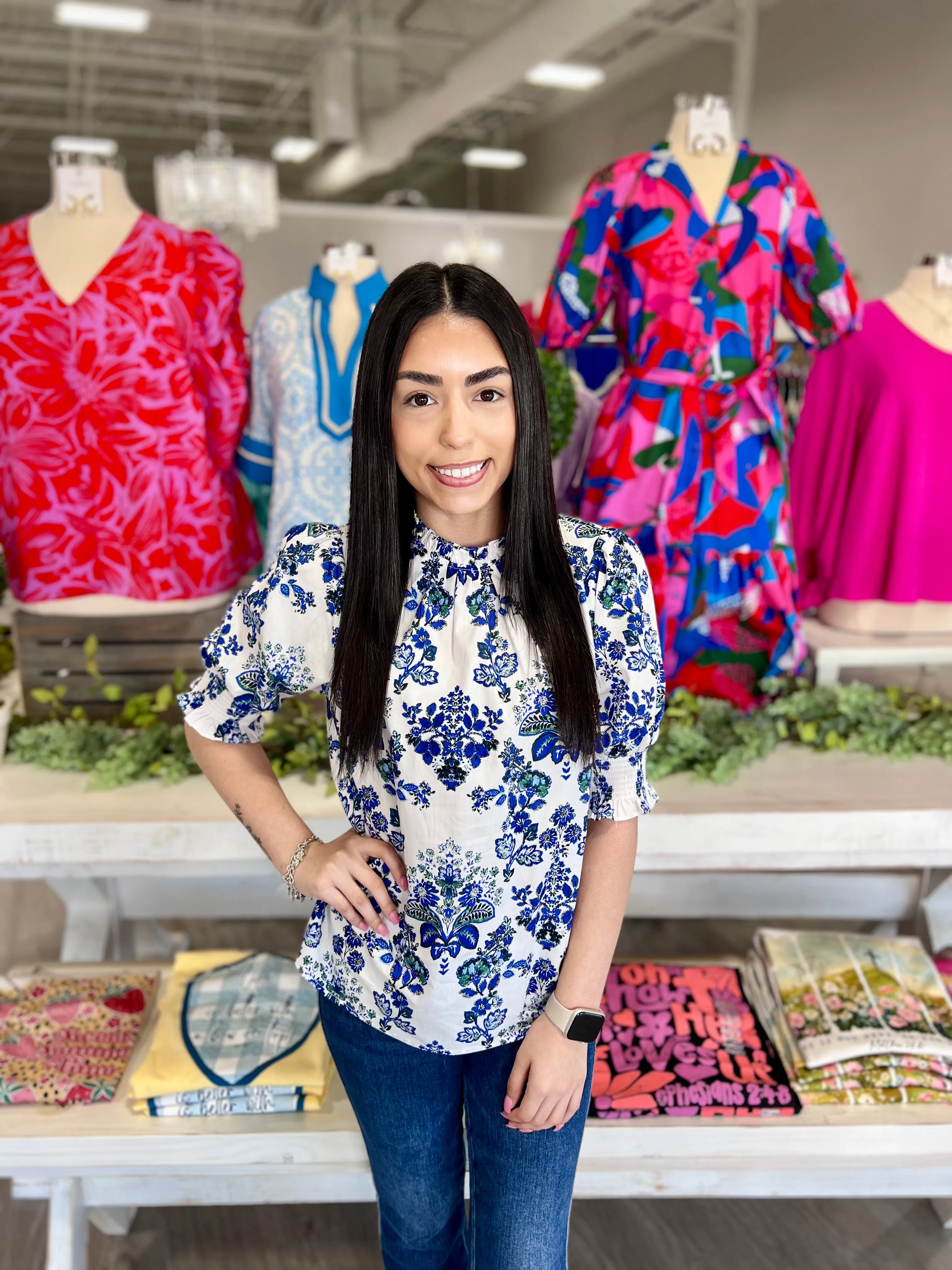 BIANCA FLORAL TOP