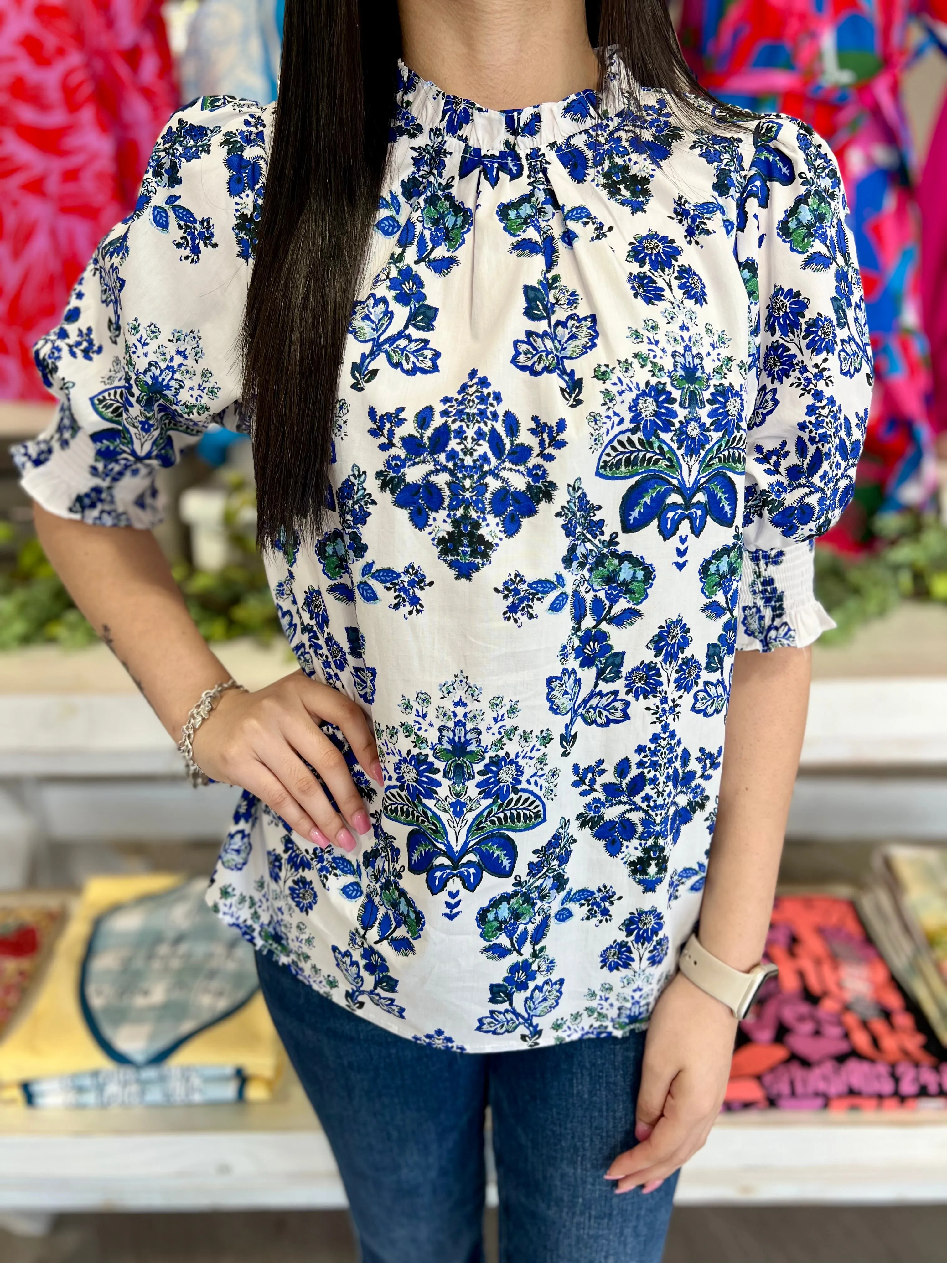 BIANCA FLORAL TOP