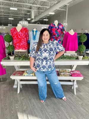 BIANCA FLORAL TOP