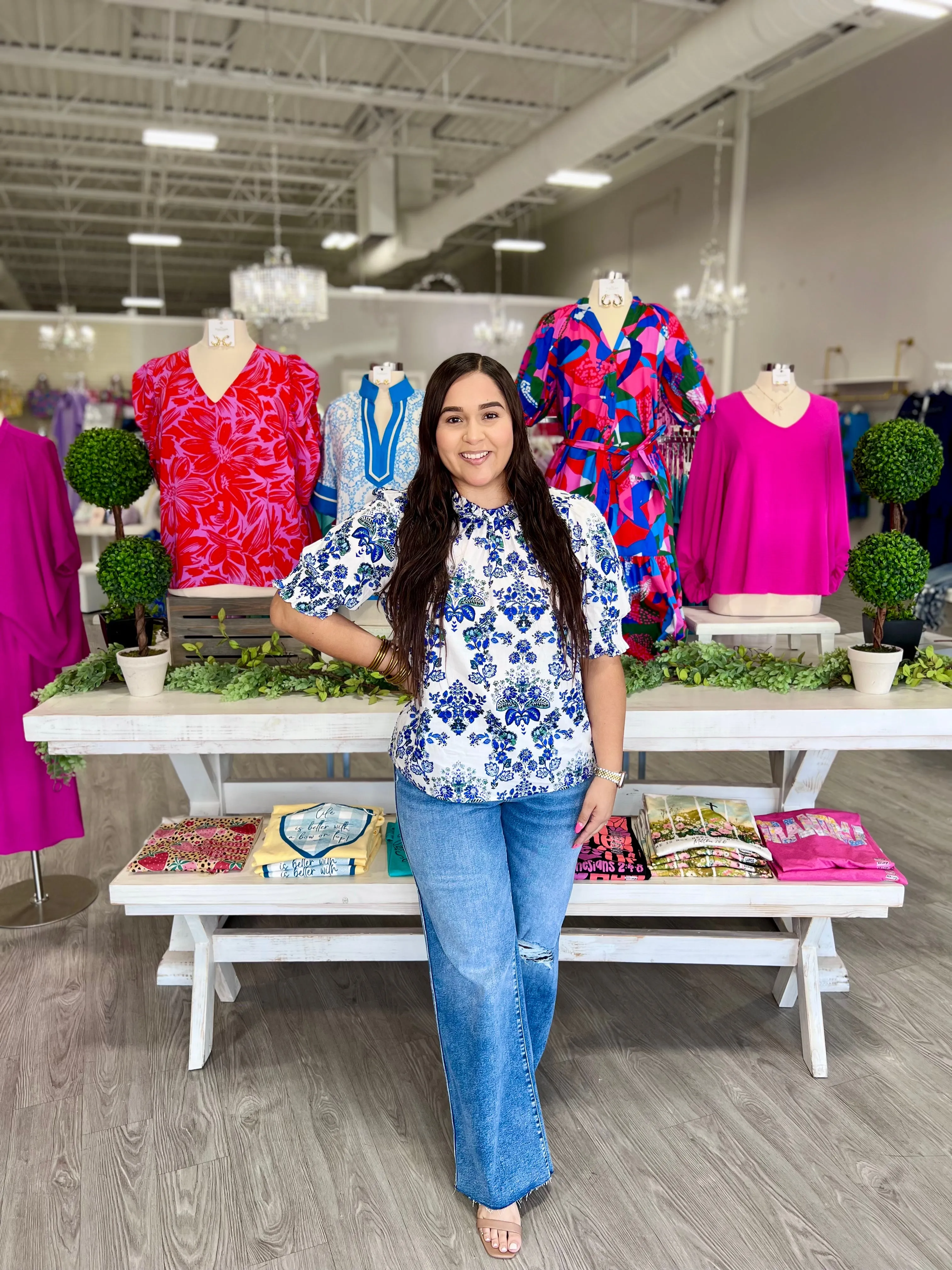 BIANCA FLORAL TOP