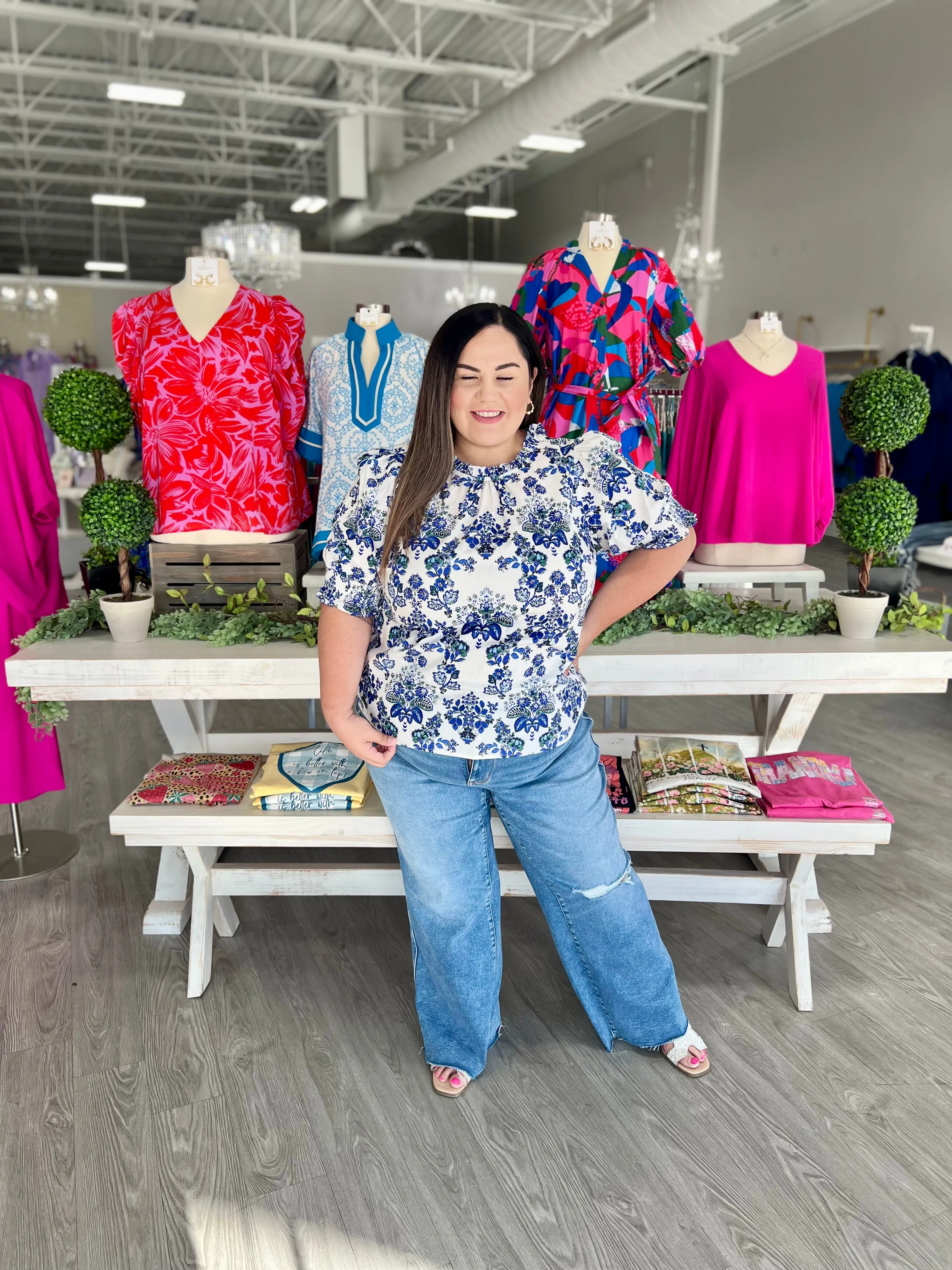 BIANCA FLORAL TOP
