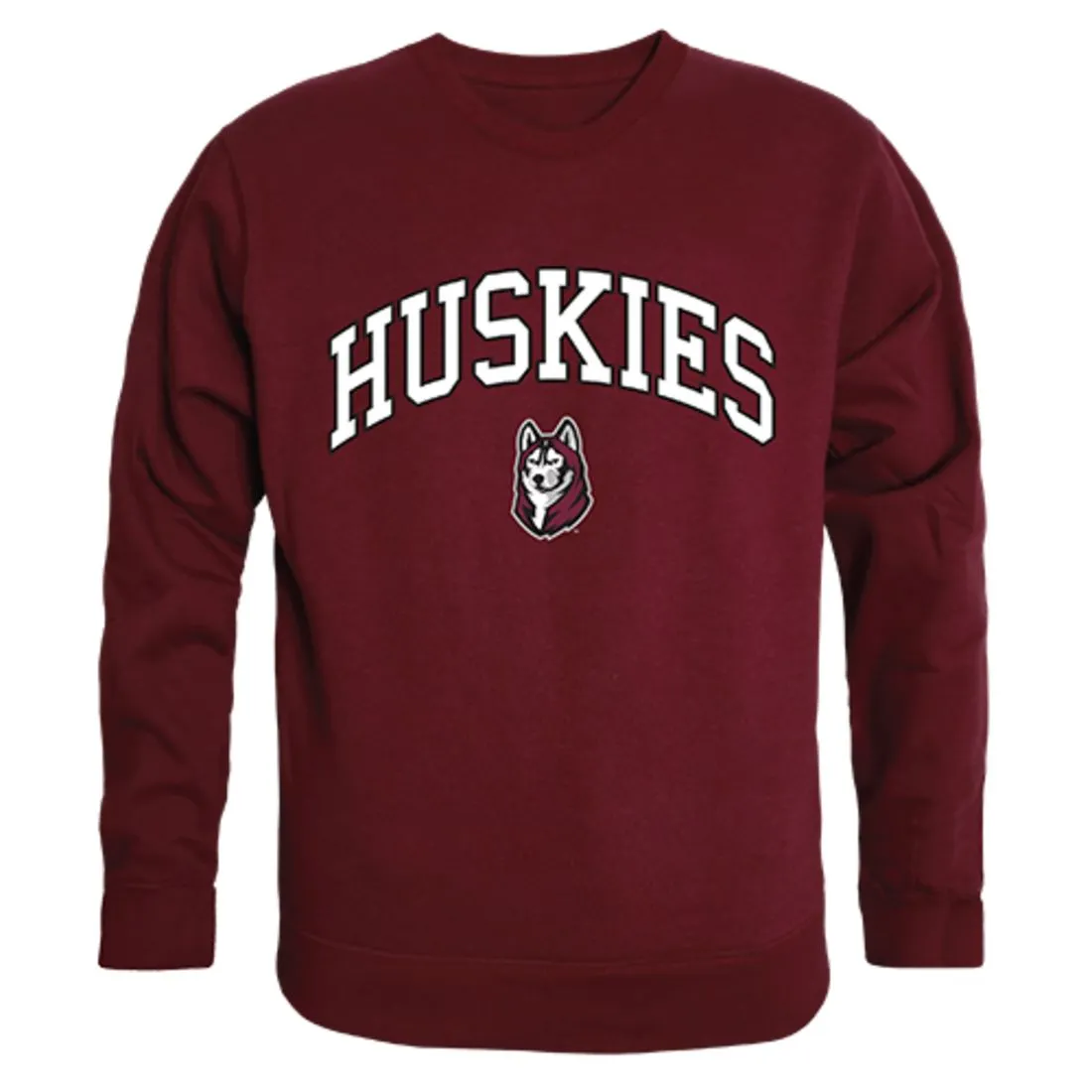 Bloomsburg University Campus Crewneck Pullover Sweatshirt Sweater Maroon