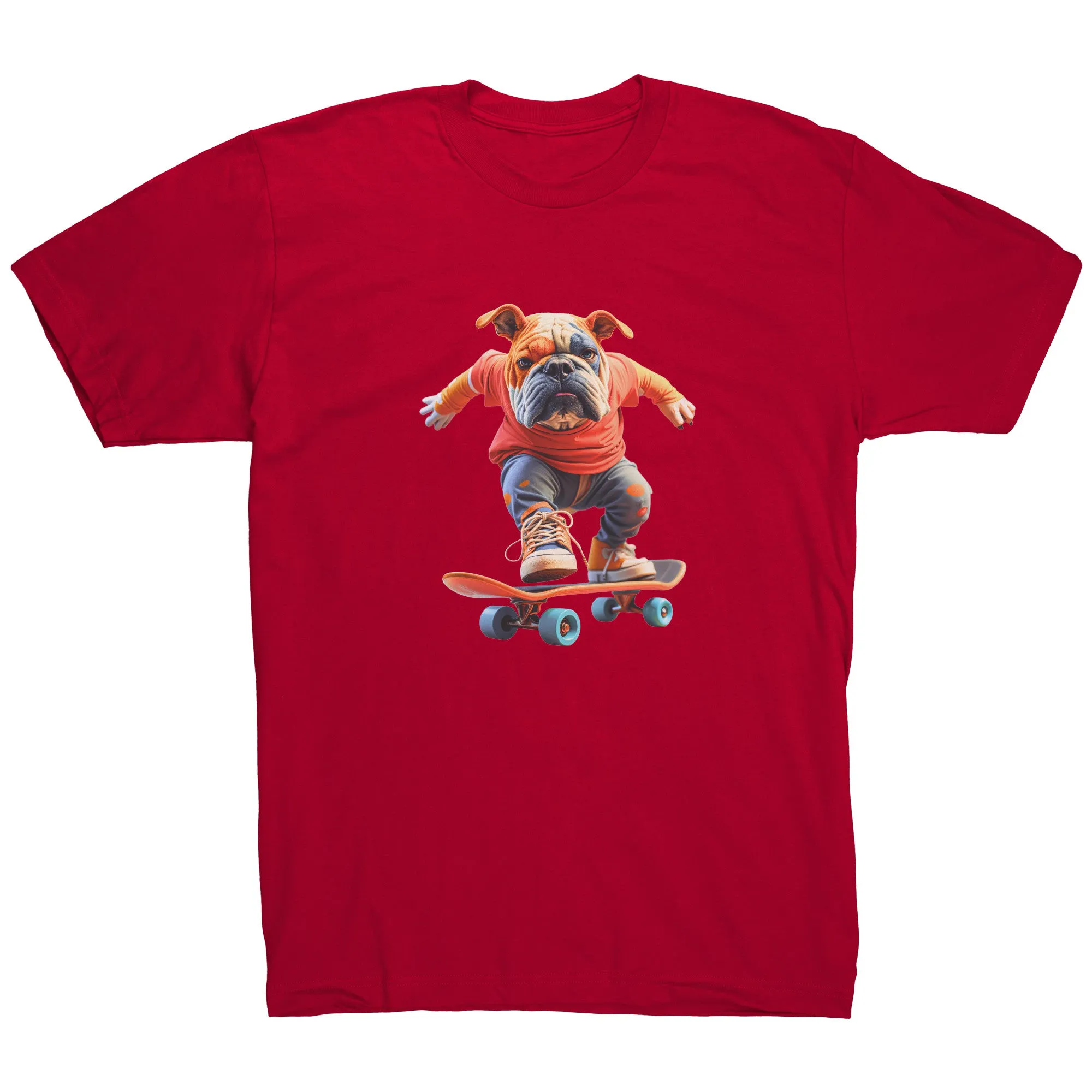 Bulldog Skateboarding American Apparel Mens Shirt