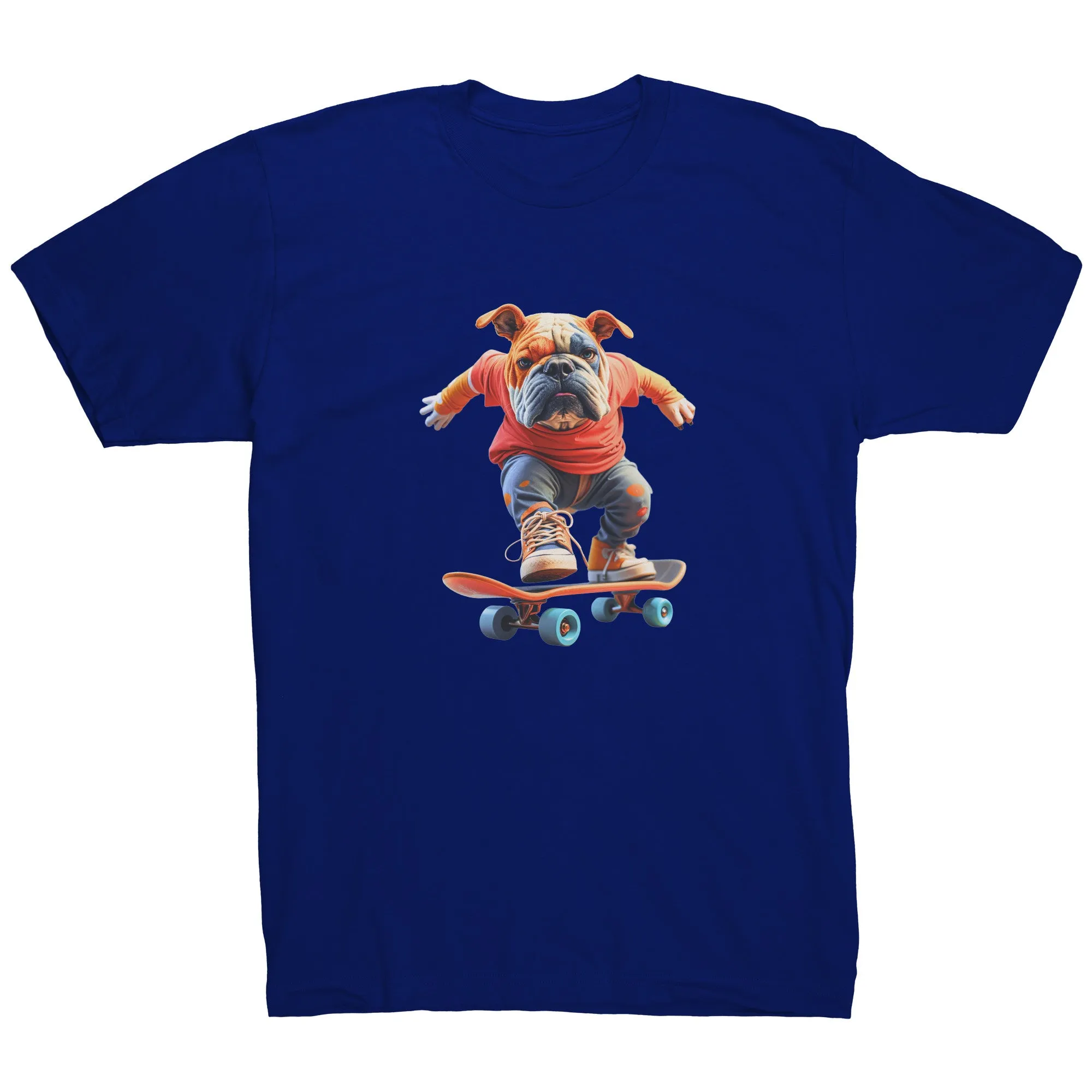 Bulldog Skateboarding American Apparel Mens Shirt
