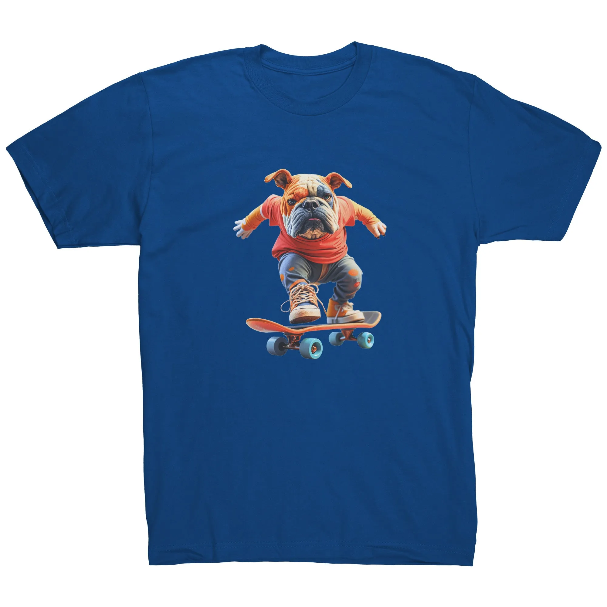 Bulldog Skateboarding American Apparel Mens Shirt