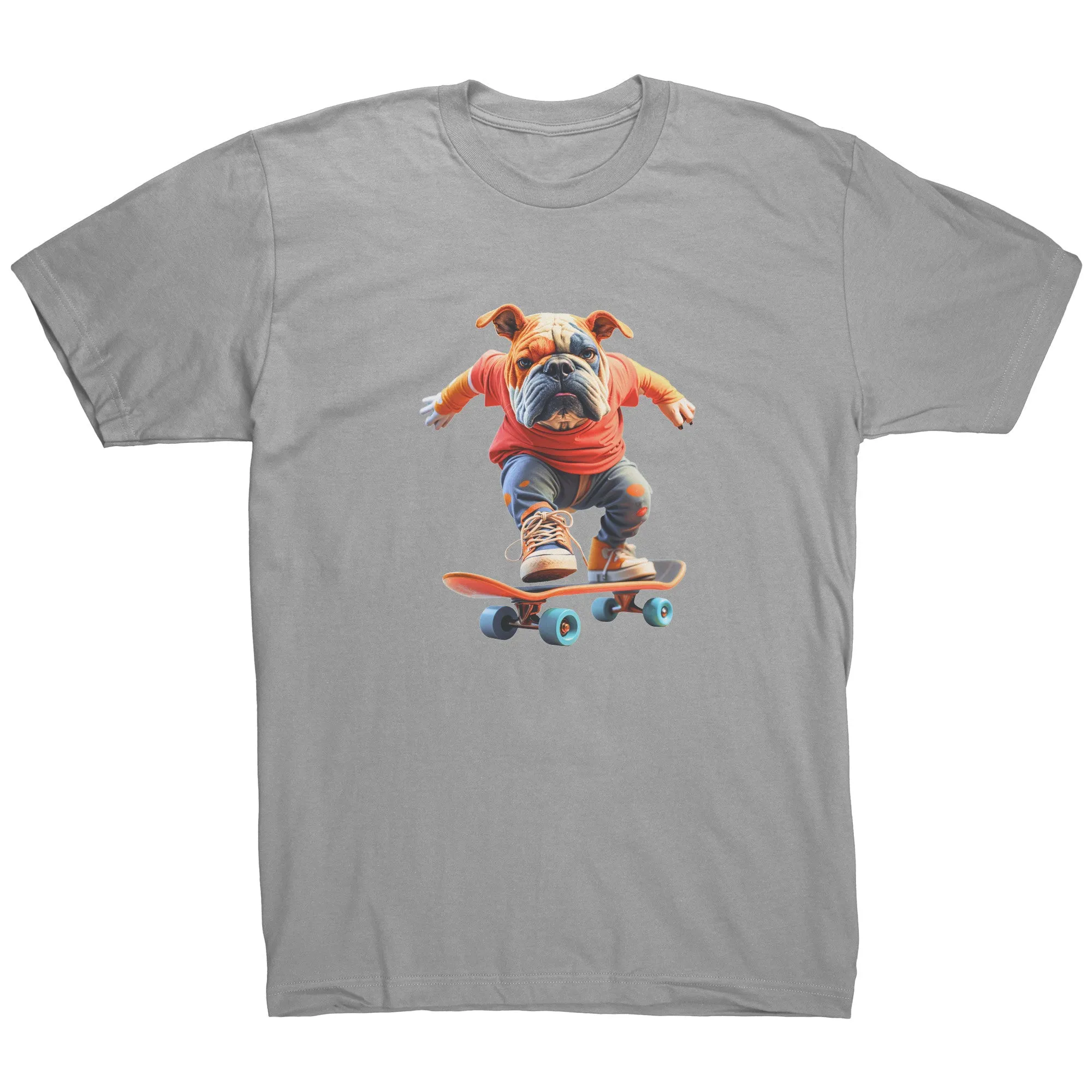 Bulldog Skateboarding American Apparel Mens Shirt