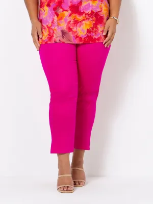Cerise 7/8 Sateen Pant Cerise 7/8 Sateen Pant