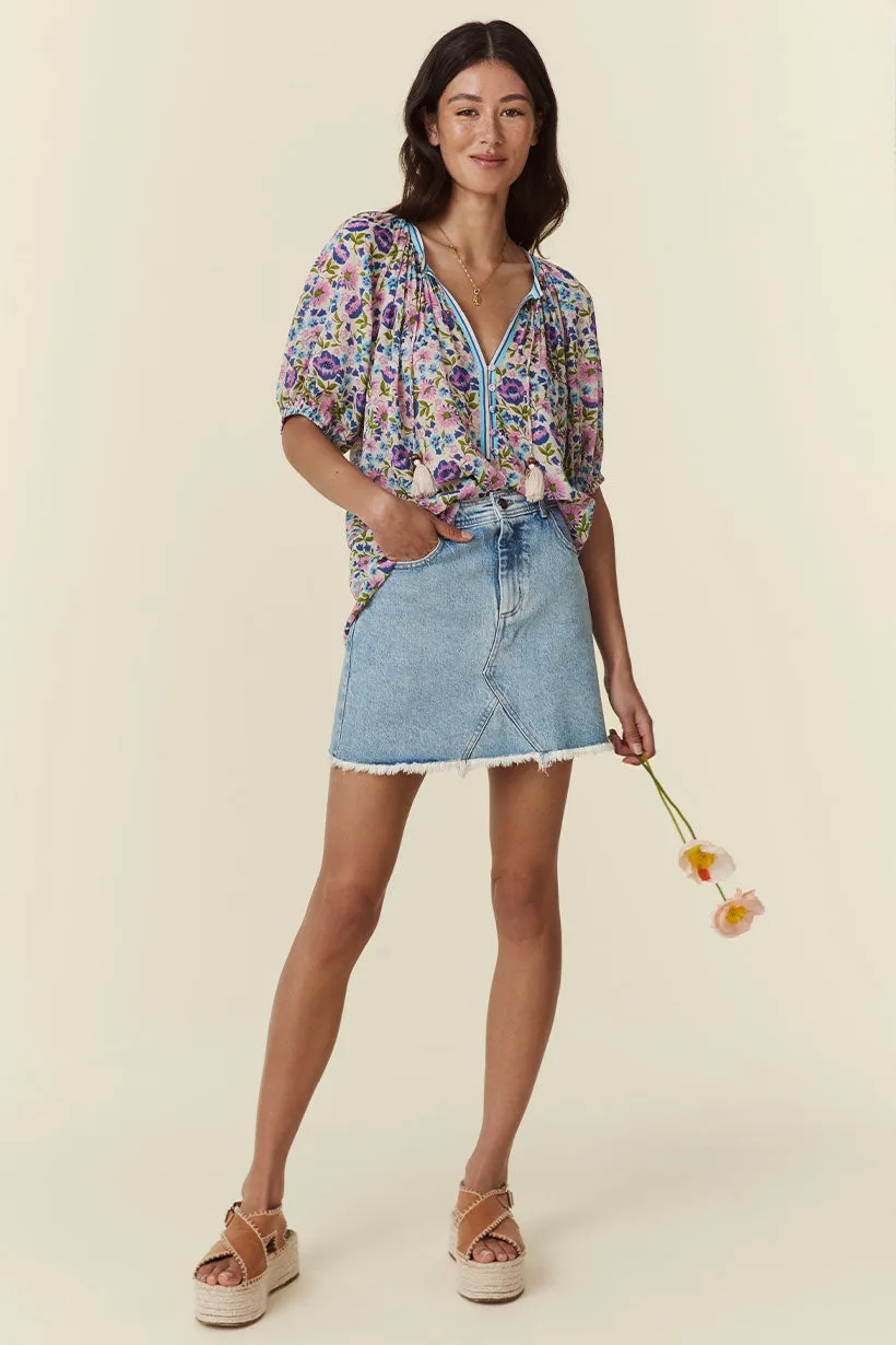 Classic Denim Mini Skirt