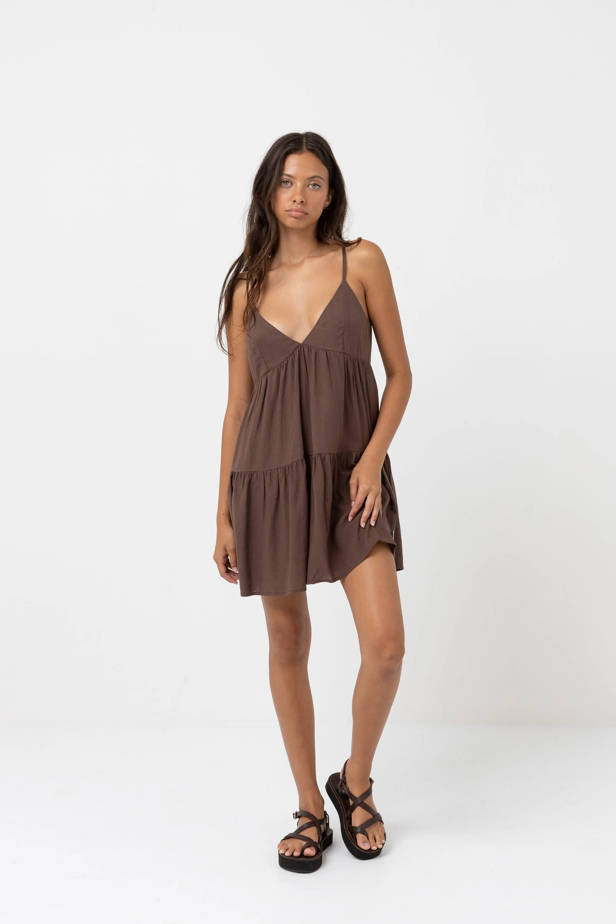 Classic Tiered Mini Dress