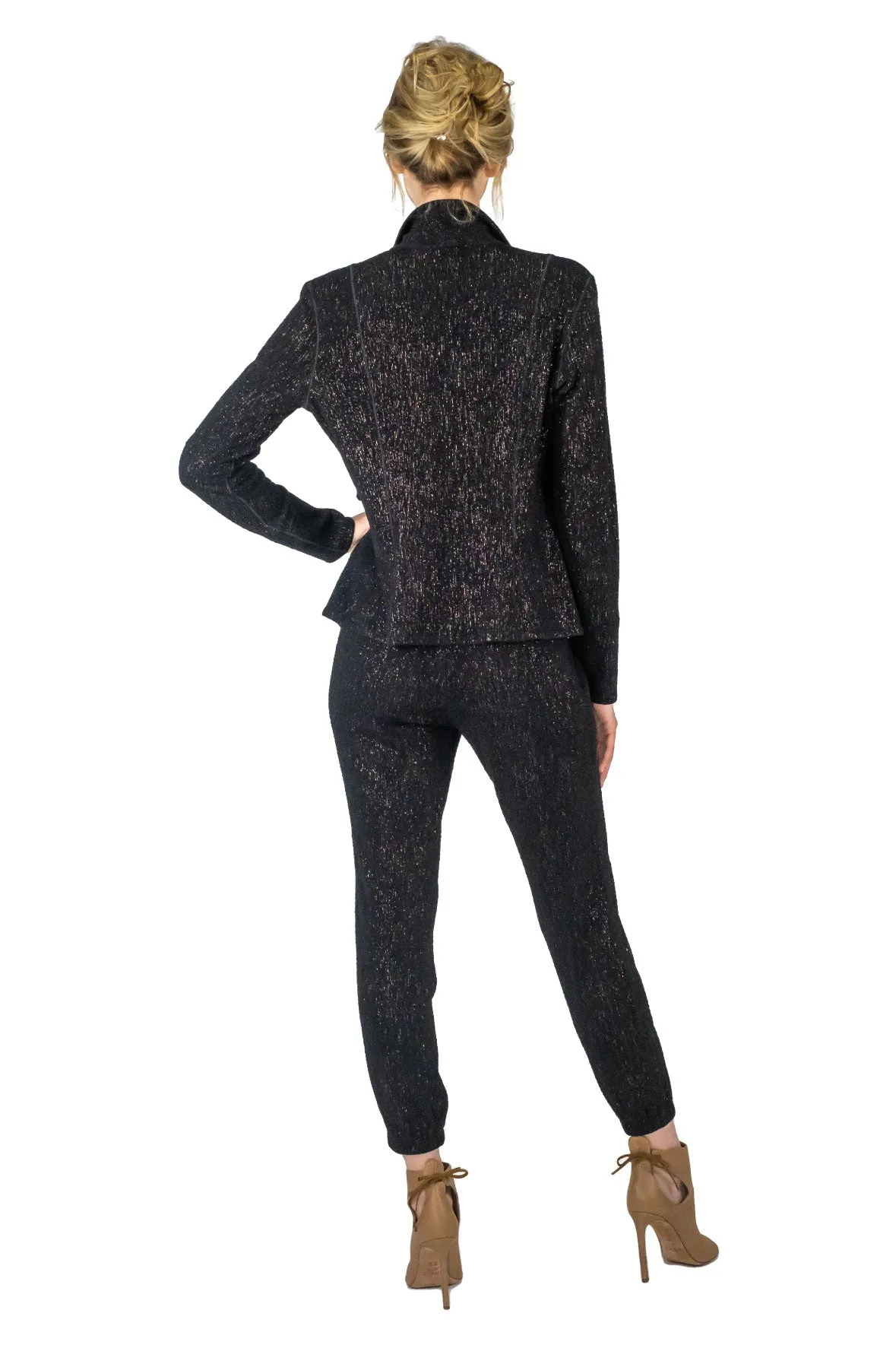 Collars with Zippers Short Jacket