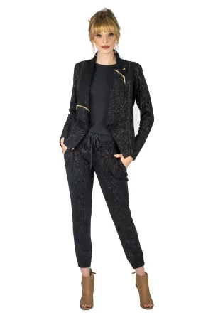 Collars with Zippers Short Jacket