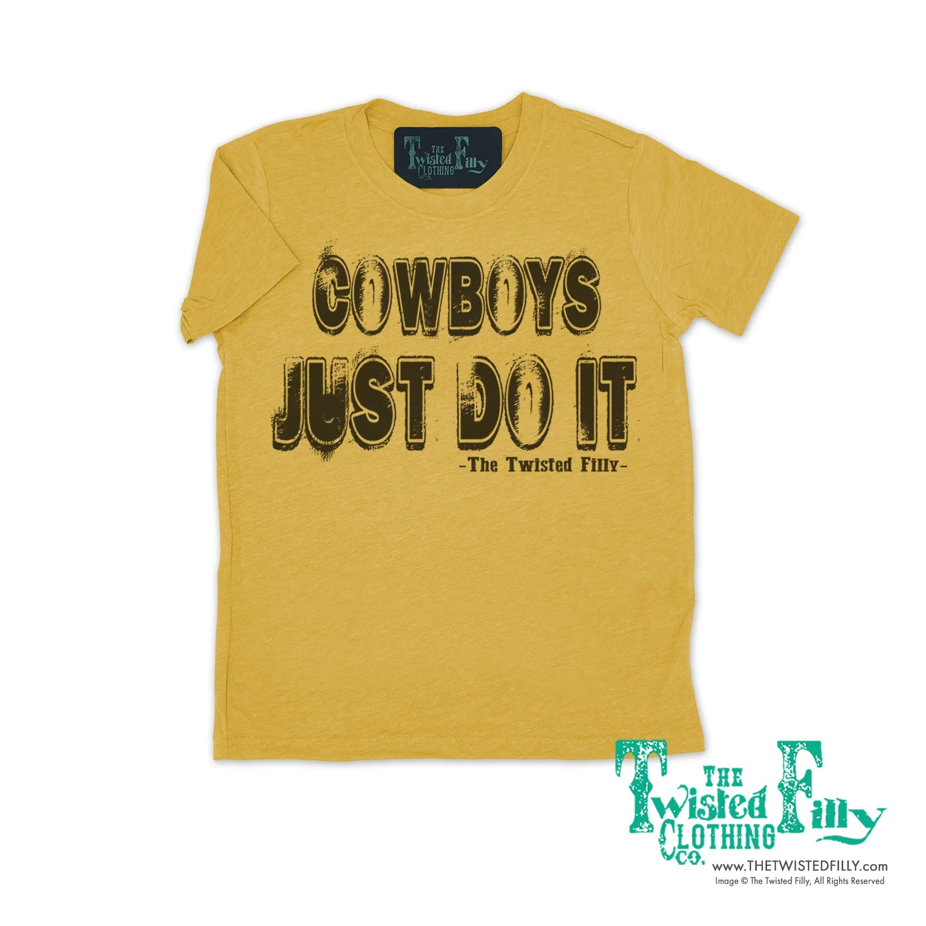 Cowboys Just Do It - S/S Mens Crew Neck Adult Tee - Assorted Colors
