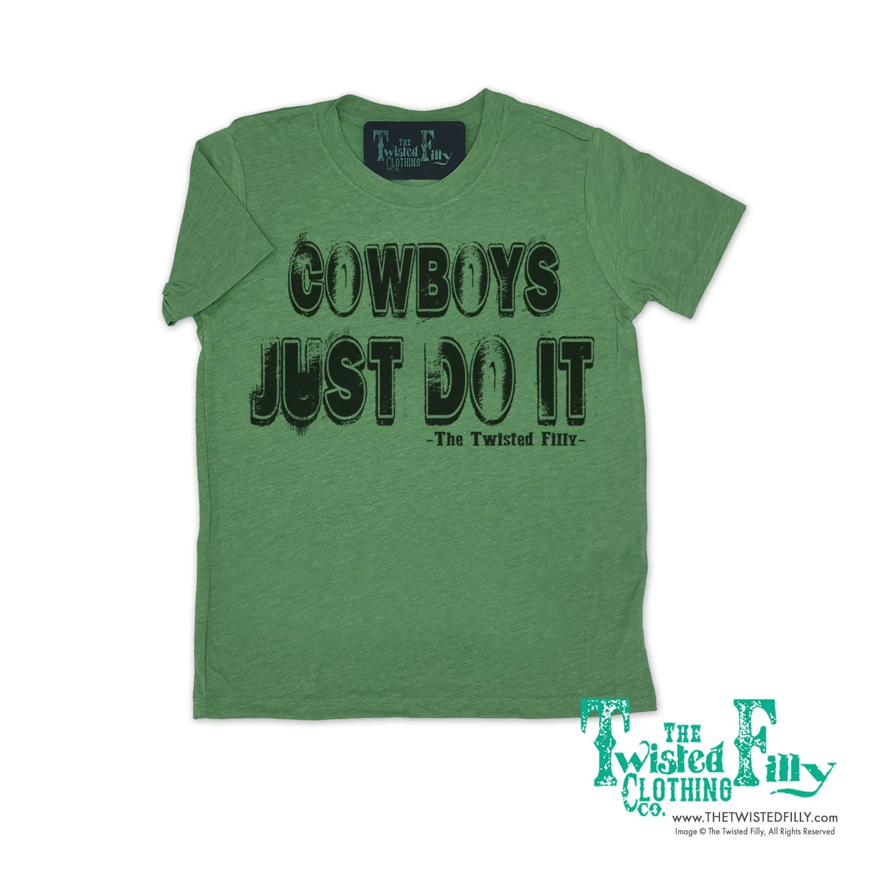 Cowboys Just Do It - S/S Mens Crew Neck Adult Tee - Assorted Colors