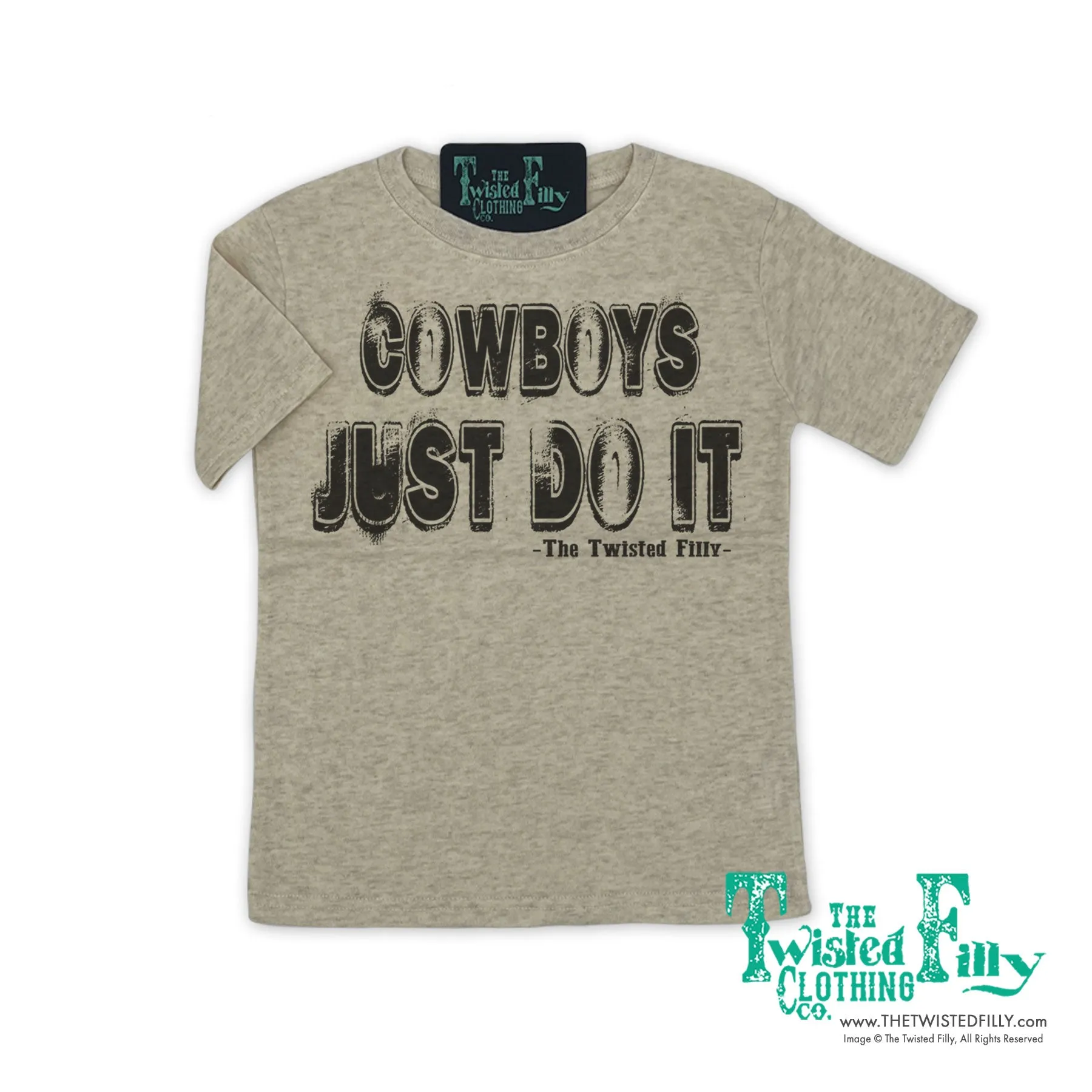 Cowboys Just Do It - S/S Mens Crew Neck Adult Tee - Assorted Colors