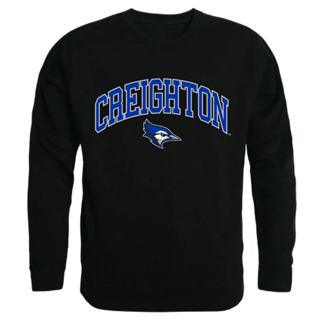 Creighton University Campus Crewneck Pullover Sweatshirt Sweater Black