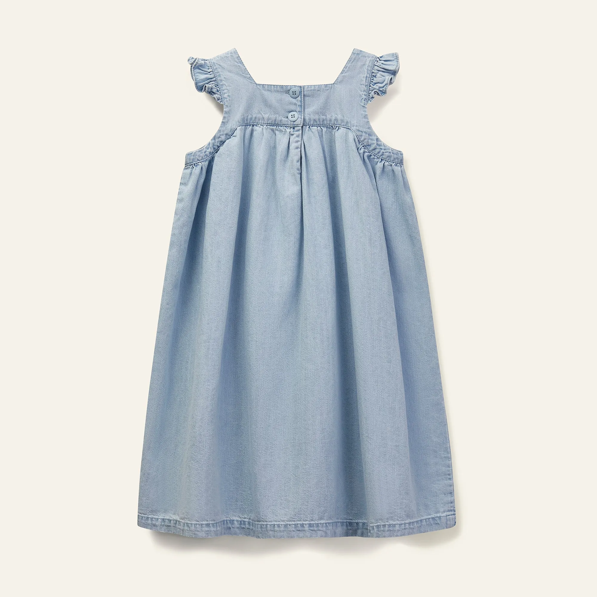 Deck Denim Dress - Pale Denim