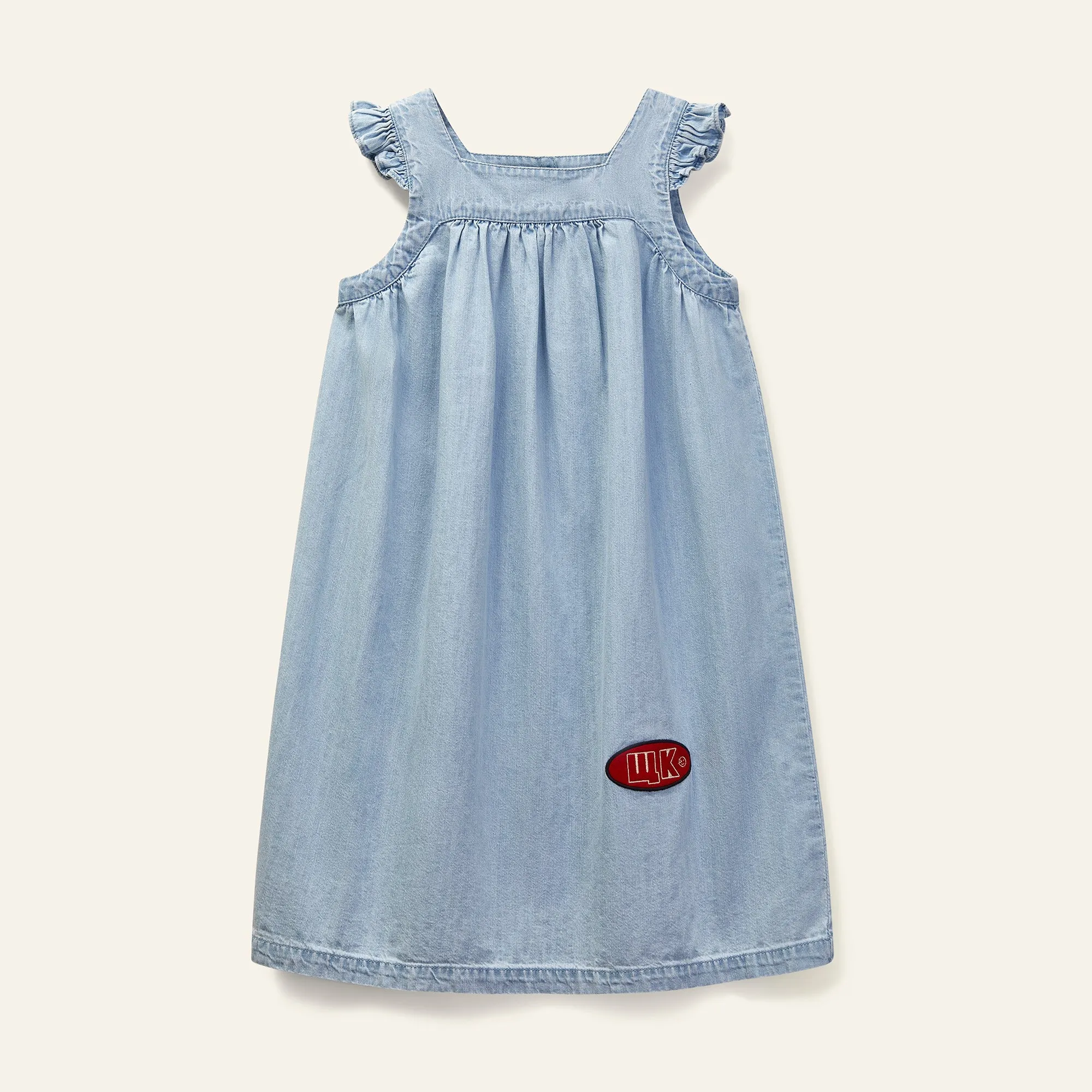 Deck Denim Dress - Pale Denim