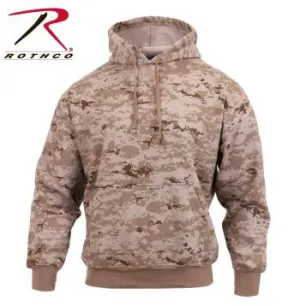 Desert Digital Camo Pullover Hooded Sweatshirt Sale!