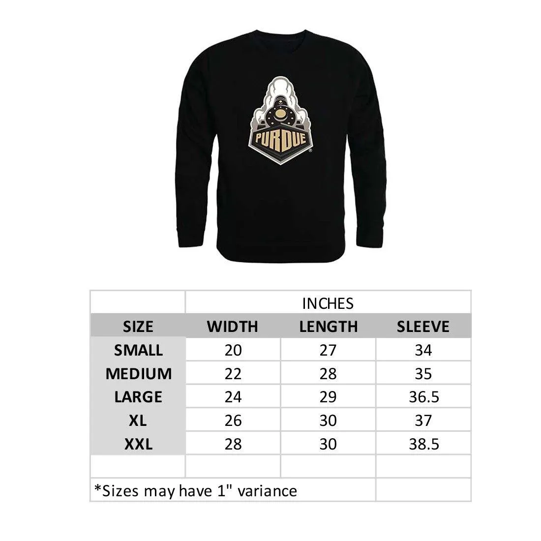 Duquesne University Dukes Property Crewneck Pullover Sweatshirt Sweater Navy