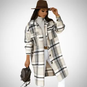 Emily cozy and chic check jacket