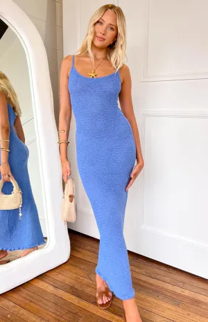 Ezra Blue Maxi Dress