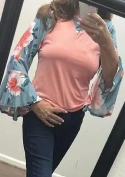 Floral blouses