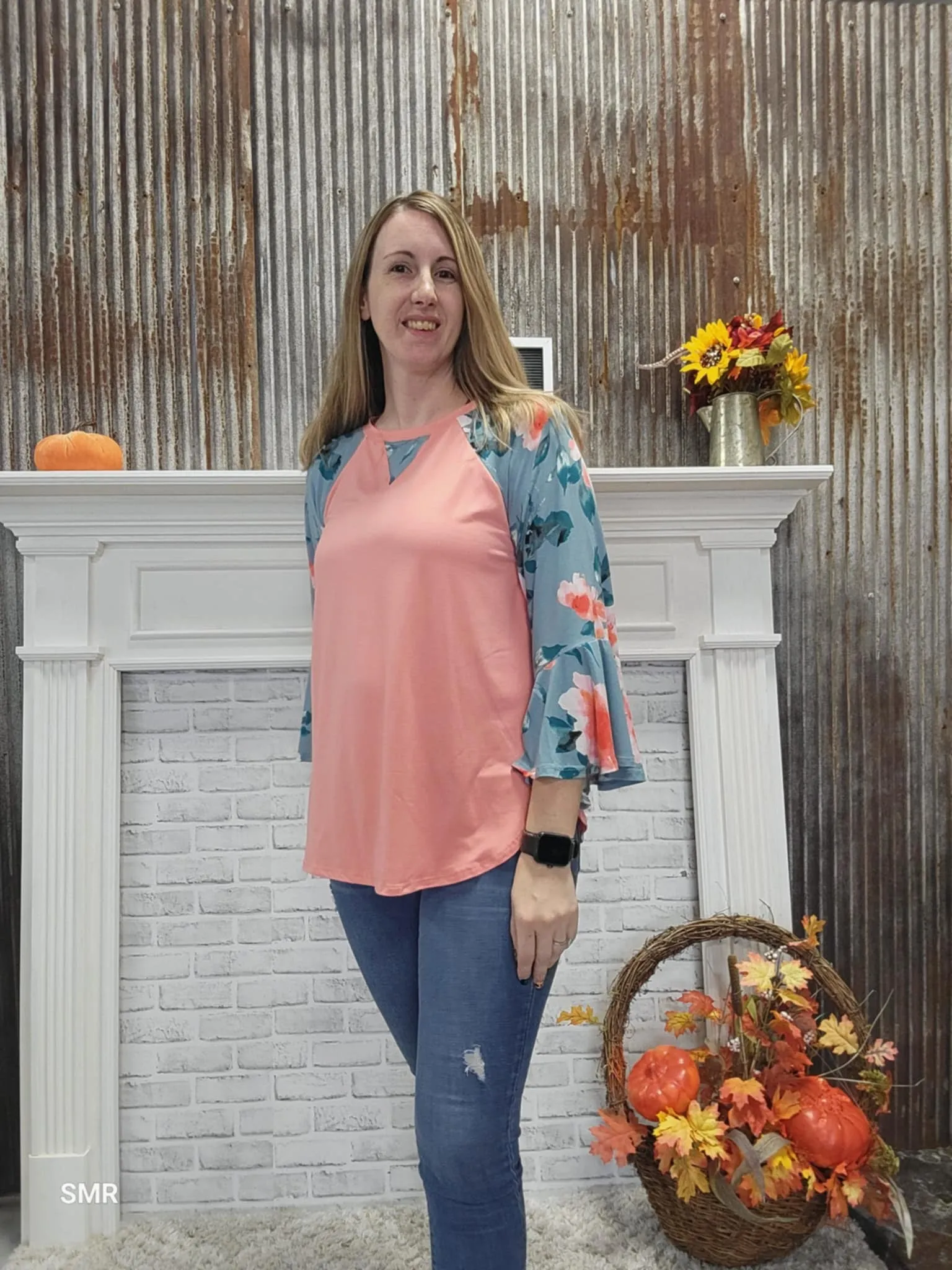 Floral blouses