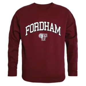 Fordham University Campus Crewneck Pullover Sweatshirt Sweater Maroon