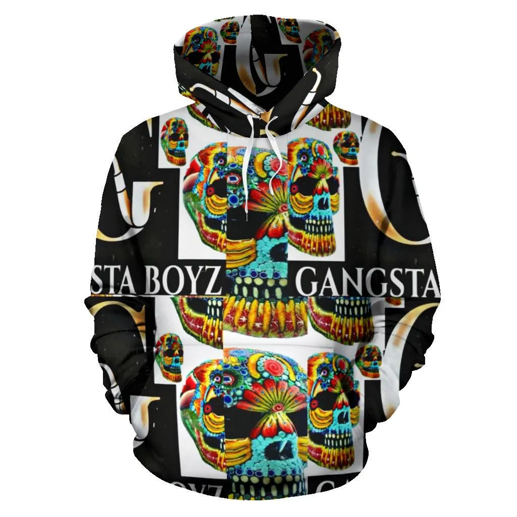Gangsta Boyz Skull Hoodie #1