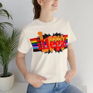 Illegal Love T-shirt Intimacy Unconfined Unlawful Unconfined Romantic T-shirt Relationships Forbidden Love