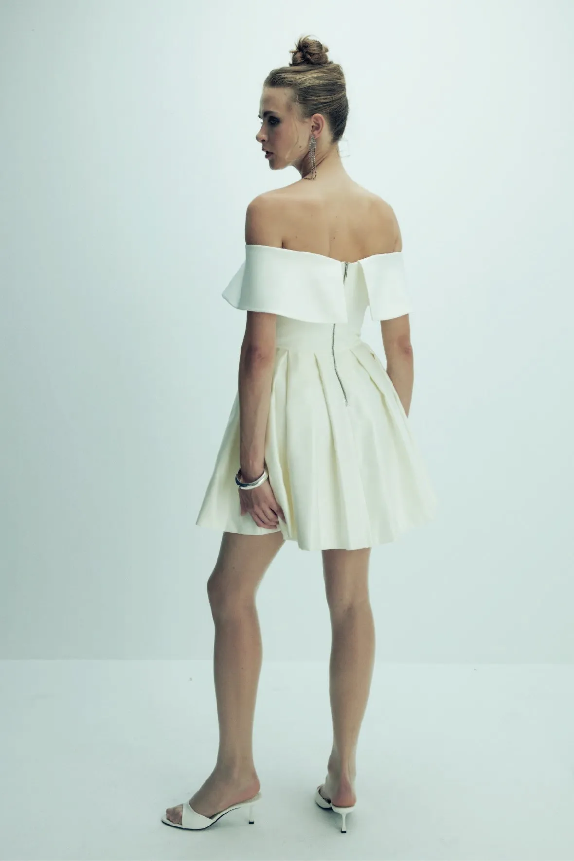 Ivy Mini Dress in Vanilla Ice