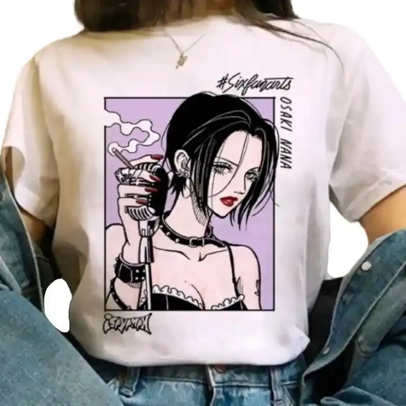 Japanese Anime Nana Osaki O Neck T Shirt