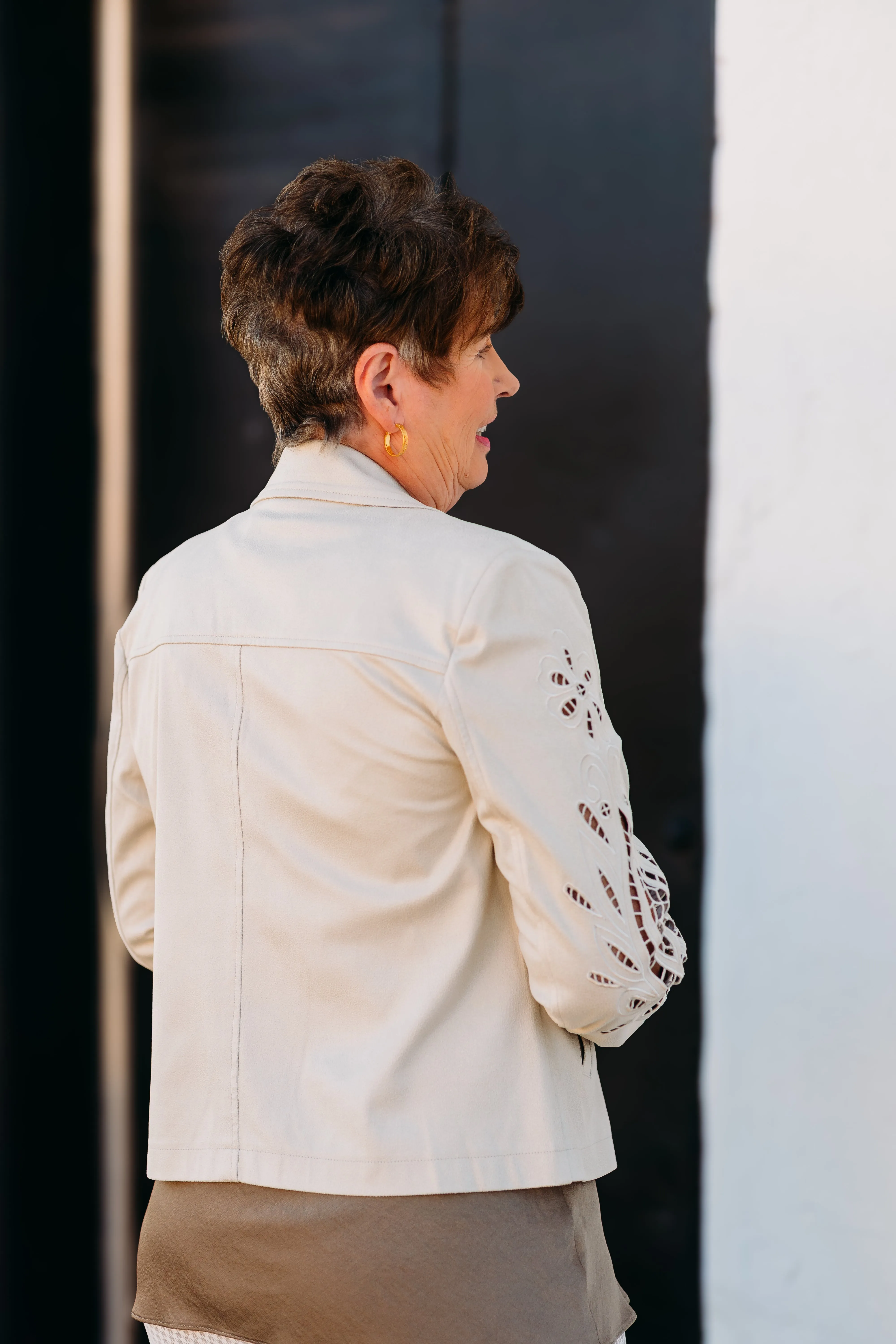 Joseph Ribkoff: Moonstone Lace Jacket 251936