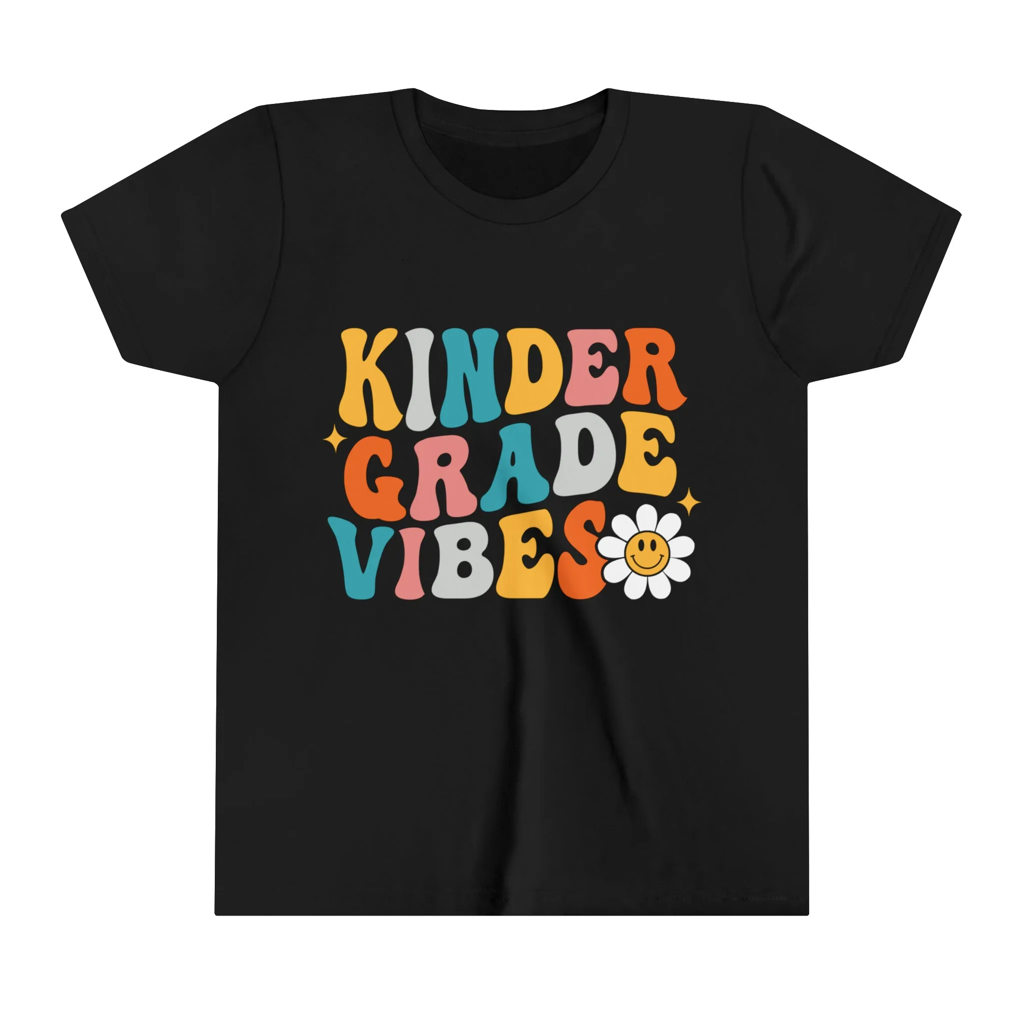Kindergarten Vibes - Back to School - Youth Short Sleeve Tee