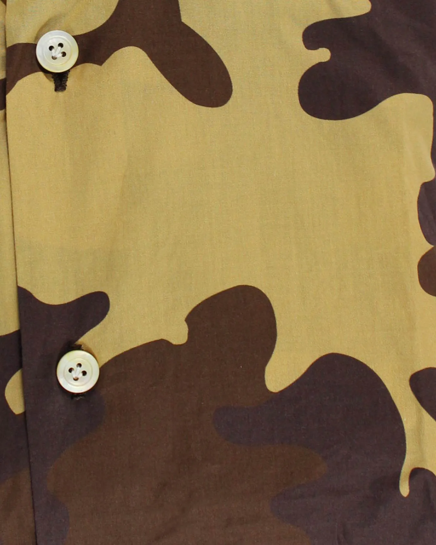 Kiton Sport Shirt Brown Camo 41 - 16 SALE