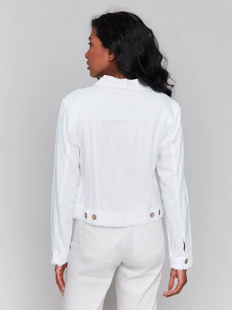 Linen Blend Jacket