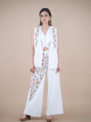 Marrakesh Embroidered Denim Jacket