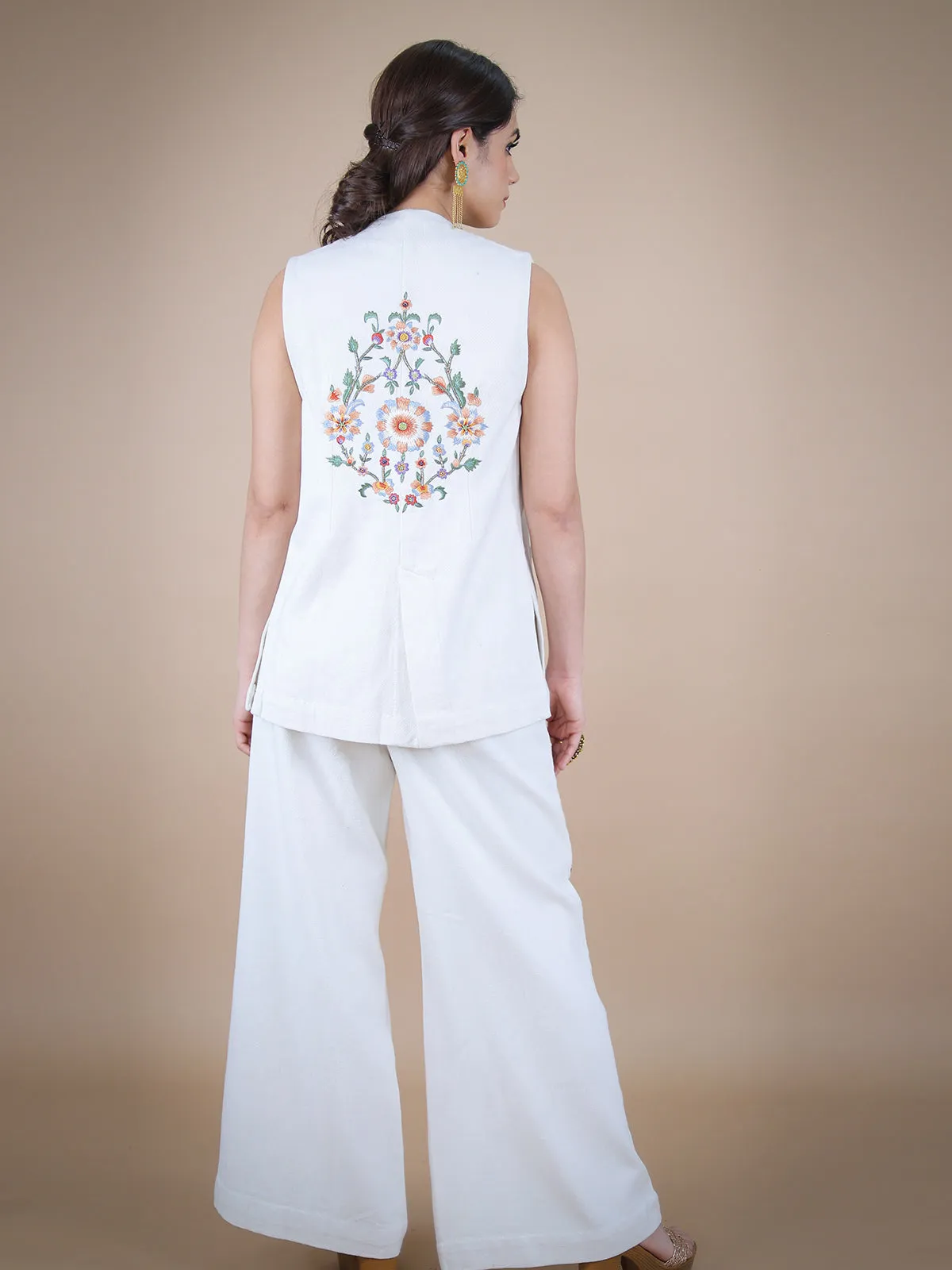 Marrakesh Embroidered Denim Jacket